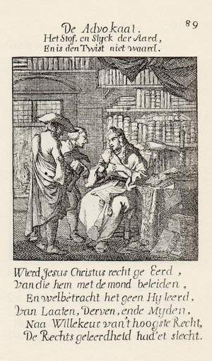 bron: 100 Verbeeldingen van Ambachten door J. en C. Luiken (Amsterdam 1694)
